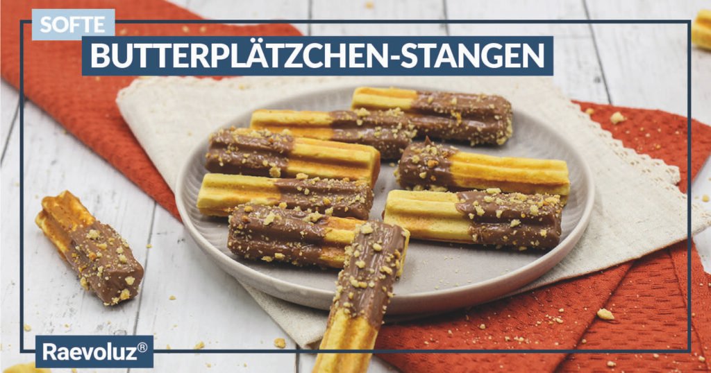 Softe Butterplätzchen-Stangen 🤩🎄 süße Low-Carb Nascherei!