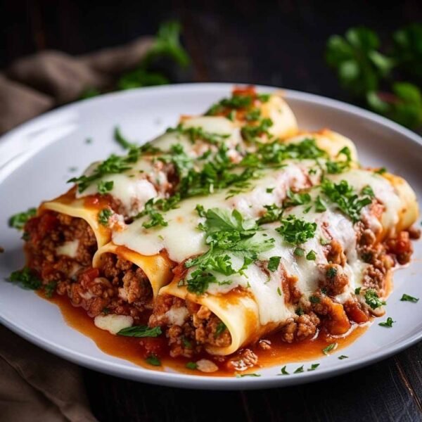 Cannelloni mit Ricotta-Hack: Das italienische Genusserlebnis 🍝