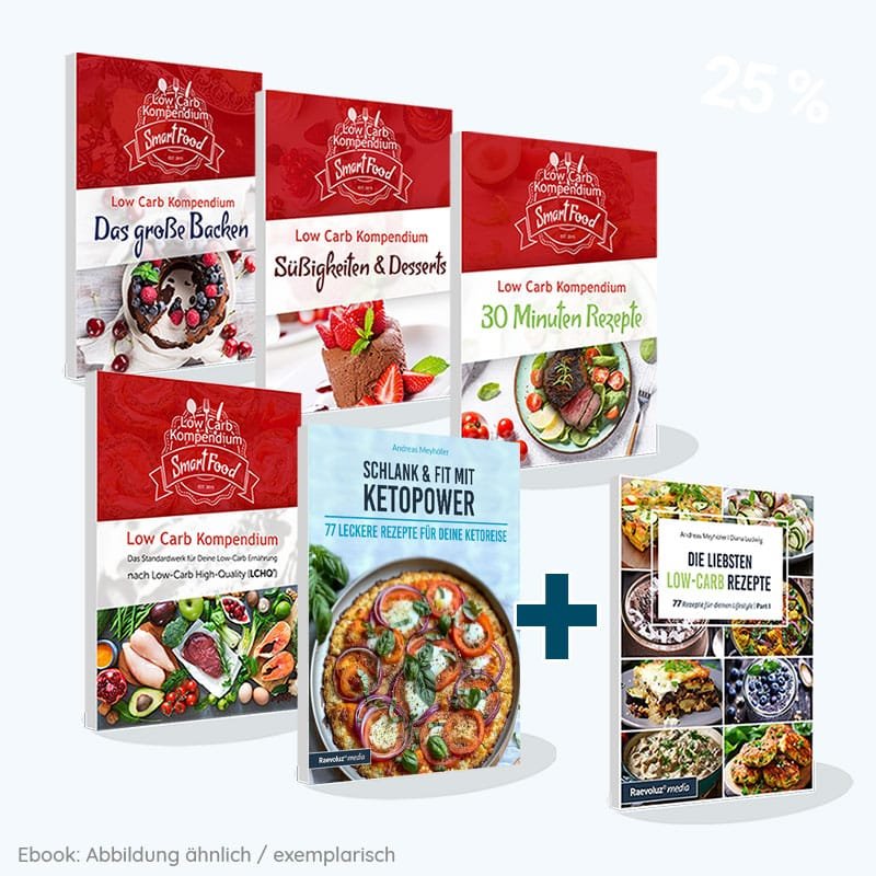 Produktbild Keto & Low-Carb E-Book Bundle