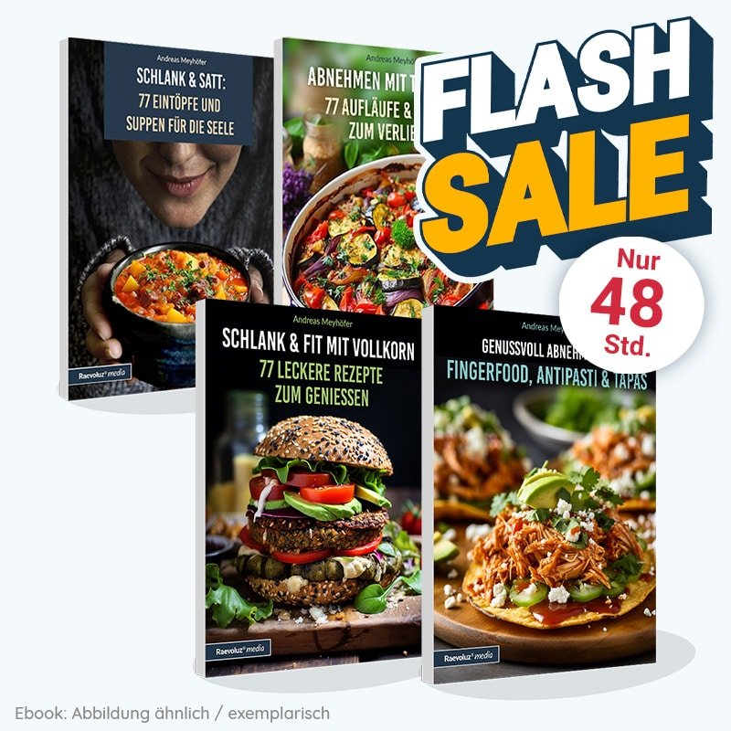 Abnehmen mit Genuss E-Book Bundle